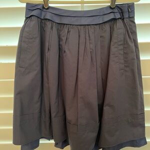 Etro Dark Blue A-Line Skirt